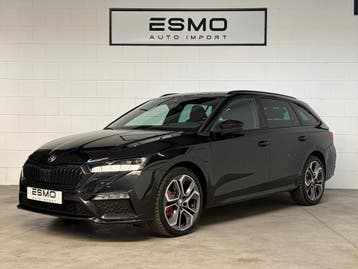 Zakelijke Lease |  Škoda Octavia Combi 1.4 TSI RS iV PHEV Bu, Automaat, Gebruikt, Overige brandstoffen, Zwart
