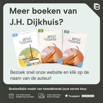 deel 1 3 vwo wiskunde / Getal & Ruimte / Antwoordenboek, Verzenden, Gelezen, J.H. Dijkhuis