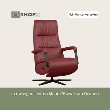 Leren sta-op-stoel Core - Massif Rubino (donkerrood) -, Huis en Inrichting, Bohemian, Industrieel, Modern, Scandinavisch, Nieuw