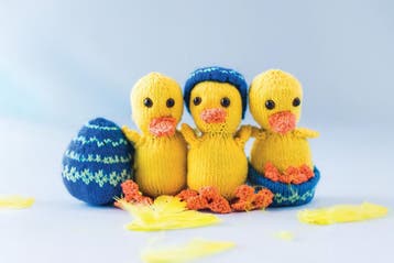 Breipatroon Kuikens – vrolijke decoratie voor Pasen, Ophalen of Verzenden, Nieuw
