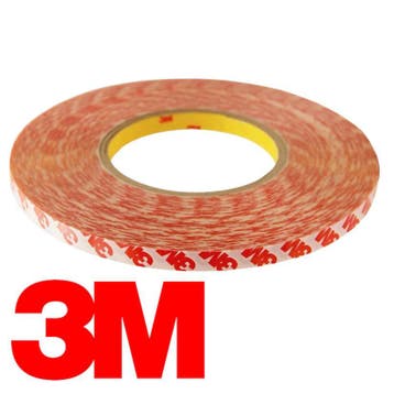 Sterke 3M dubbelzijdige tape - Rol van 50meter - 8mm breed, Ophalen of Verzenden, Nieuw