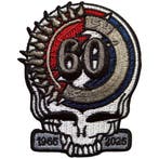 Grateful Dead 60th Anniversary Skull Patch off. merchandise, Ophalen of Verzenden, Nieuw, Kleding