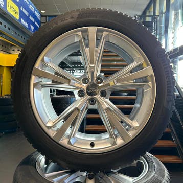Audi Q8 | 21 inch velgenset | 285/45-21 Winter Conti 0326-08, Auto-onderdelen, Banden en Velgen, Banden en Velgen, Nieuw, 21 inch