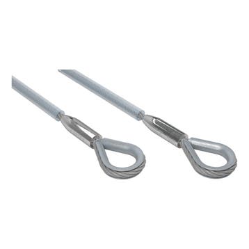 FORTEX PVC Steel 0,5 meter - Ø10mm 1T staalkabel 6x 36 + stk, Muziek en Instrumenten, Licht en Laser, Verzenden, Nieuw
