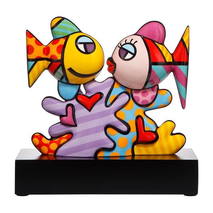 Romero Britto (1963) - Ocean Love, Antiek en Kunst, Kunst | Designobjecten