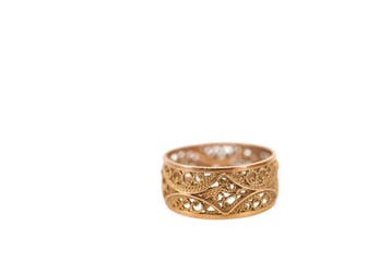 Ring - 18 karaat Geel goud, Sieraden, Tassen en Uiterlijk, Ringen, Nieuw