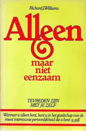 Alleen maar niet eenzaam - Tevreden zijn met jezelf, Boeken, Verzenden, Gelezen, Wirt Williams