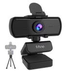 1440p Full HD Webcam met Microfoon en Statief USB PC, Verzenden, Nieuw
