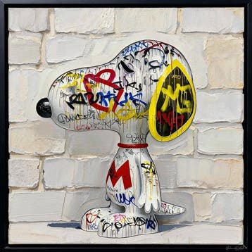 Urban3DArt (1971) - Snoopy Stones Limited Edition Art