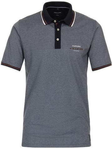 Casa Moda Poloshirt Atlantic Spirit Met Elasthan, Verzenden, Nieuw, Blauw