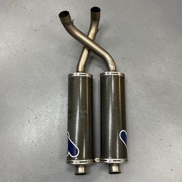 Ducati 748 916 SP 45 MM Exhaust set - 57410392C - 57310392C, Motoren, Ophalen of Verzenden, Gebruikt