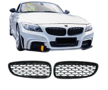 Grillen set | Nieren | geschikt voor BMW Z4 Coupe | 2009–201, Auto-onderdelen, Carrosserie en Plaatwerk, Verzenden, Nieuw, BMW