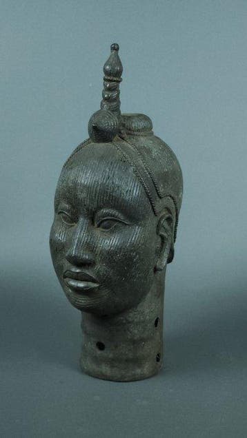 prachtig koninklijk hoofd - bini /edo - Nigeria (Zonder