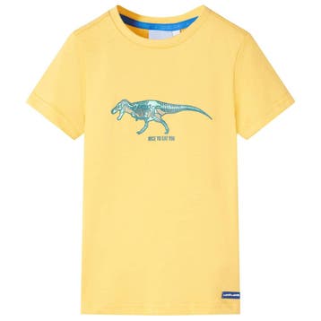 vidaXL Kindershirt 104 lichtokerkleurig, Verzenden, Nieuw