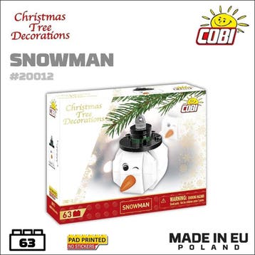COBI 20012 Snowman (Seizoenen, Modelbouwsets), Verzenden, Nieuw