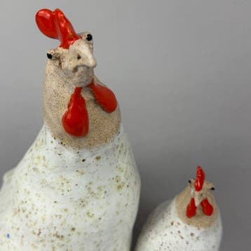 Anna Em - 2 Hens - hand made