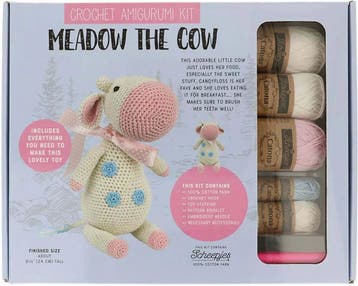 Tuva Meadow the Cow Haken - Amigurumi Knuffel Haakpakket, Ophalen of Verzenden, Nieuw