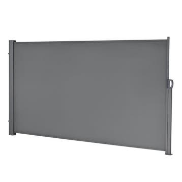 Windscherm uittrekbaar zijluifel 300x160 cm antraciet middel, Verzenden, Nieuw