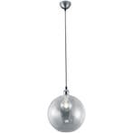 LED Hanglamp Trion Dini - Rond Mat Nikkel Aluminium met E27, Ophalen of Verzenden, Nieuw