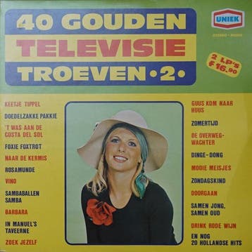 40 Gouden Televisie Troeven 2, Gebruikt