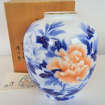 Vaas - Porselein - Japan - Fukagawa Seiji Arita (Zonder, Antiek en Kunst