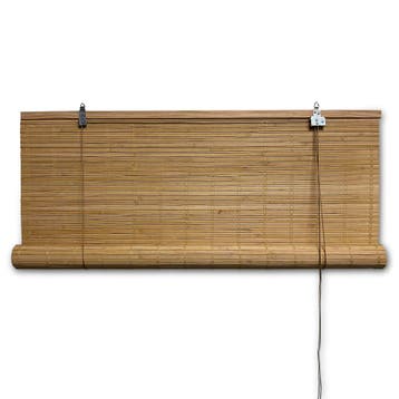 Bamboe rolgordijn Freddy - Naturel - 100 x 160 cm - Bamelle, Verzenden, Nieuw
