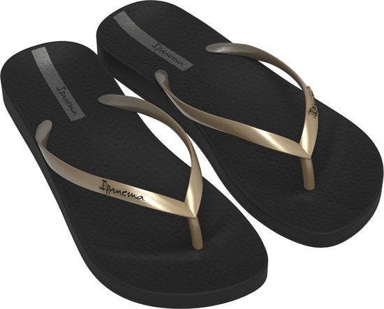 Ipanema Anatomic Shine - maat 37 - Slippers Dames - Black, Kleding | Dames, Schoenen, Verzenden