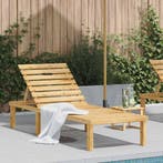 vidaXL Ligbed geïmpregneerd grenenhout, Tuin en Terras, Ligbedden, Verzenden, Nieuw
