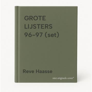 GROTE LIJSTERS 96-97 (set) - Reve Haasse 9789030900023, Boeken, Verzenden, Gelezen, Reve Haasse