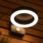 Brendz solar wandlamp Malabo | Warm wit licht, Zonne-energie, Verzenden, Minder dan 50 watt, Wandlamp