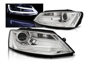 Chrome LED koplampen geschikt voor VW Jetta VI, Verzenden, Nieuw, Volkswagen