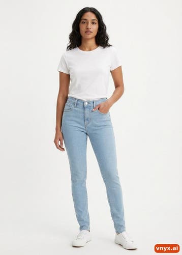 Levis Jeans Dames maat WW25 / L29 Lichtblauw Vintage, Ophalen of Verzenden, Nieuw