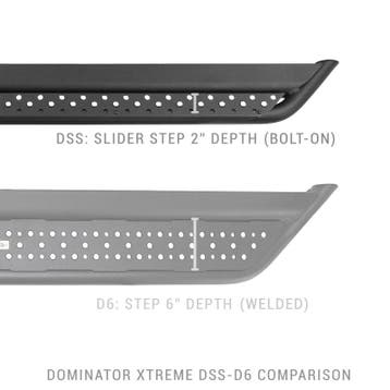 Go Rhino Dominator Extreme DSS Sliders - Tex Blk - 80in, Ophalen of Verzenden, Nieuw