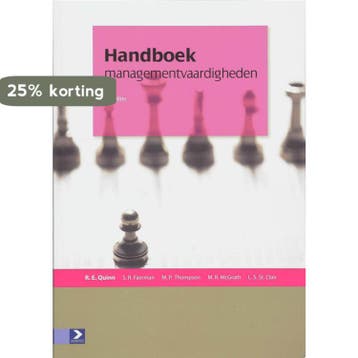 Handboek managementvaardigheden - R.E. Quinn 9789039525531, Boeken, Verzenden, Gelezen, R.E. Quinn