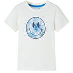 vidaXL Kindershirt 128 ecru, Verzenden, Nieuw