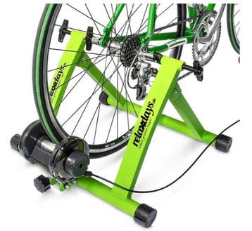 Relaxdays hometrainer met 6 versnellingen, Sport en Fitness, Fitnessmaterialen, Nieuw