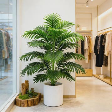Kunstpalmboom 60-80cm Hoog - Realistische Kunstplant voor Bi, Verzenden