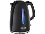 Russell Hobbs -  Textures Plus 22591-70  - Zwart, Witgoed en Apparatuur, Waterkokers, 1 tot 2 liter, Verzenden, Nieuw
