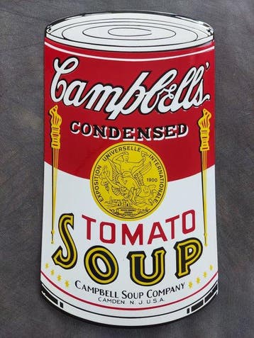 Campbells - Campbells Tomaten Suppe Andy Warhol Camden, Antiek en Kunst