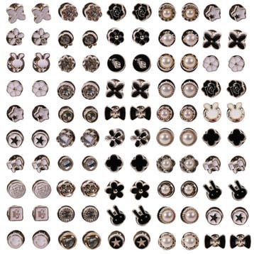 Fako Bijoux - 100x Pin Broche Mini - Steek Pin Knopen Set -, Verzenden, Nieuw