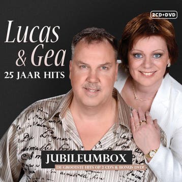 Lucas en Gea - 25 Jaar Hits - Jubileumbox - 2CD+DVD, Ophalen of Verzenden, Nieuw in verpakking