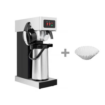 GGM Gastro | Koffiezetapparaat - filterkoffie - 1,5L - incl., Verzenden, Nieuw in verpakking, Koffie en Espresso