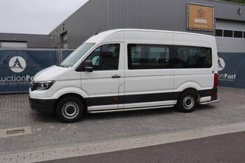 Veiling: Bestelwagen Volkswagen Crafter Diesel 140pk 2018, Gebruikt, Volkswagen, Wit, BTW verrekenbaar
