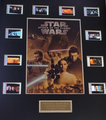 Star Wars Episode II: Attack of the Clones - Framed Film, Nieuw