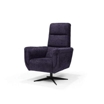 Draaifauteuil Lancaster - fauteuils - Paars, Nieuw, Stof