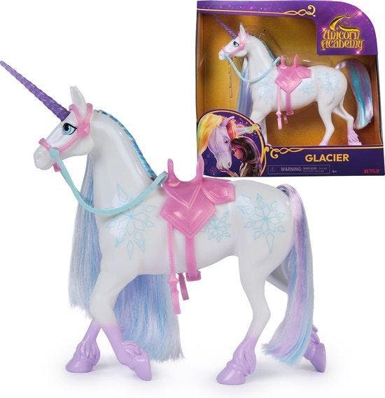 Unicorn Academy Eenhoorn Glacier 28cm, Kinderen en Baby's, Speelgoed | Overig, Verzenden