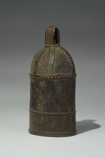 Een bronzen bel - Edo - Nigeria (Zonder minimumprijs)