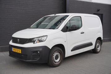 Peugeot Partner 1.2 110PK BENZINE !, Stof, Gebruikt, Overige brandstoffen, Wit