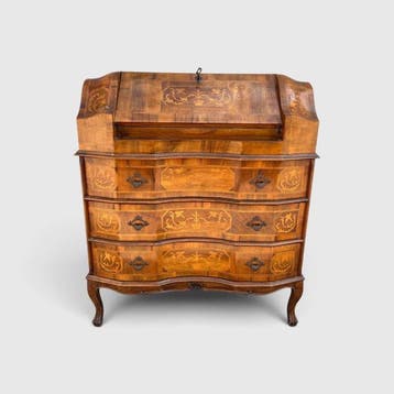 fratelli Bovolone - Commode - Walnoot - Tromeau met ribalta