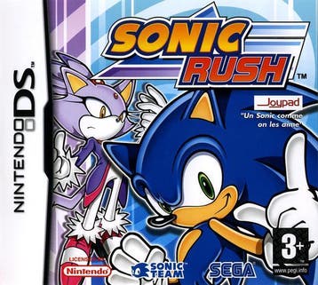 Sonic Rush (DS) 3DS Garantie & snel in huis!, Spelcomputers en Games, 1 speler, Ophalen of Verzenden, Zo goed als nieuw, Vanaf 3 jaar